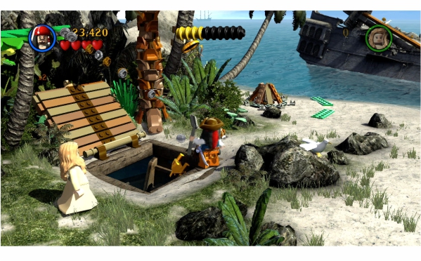 XBOX 360 LEGO Pirates of the Caribbean